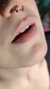 Do you have a thing for mouths tongues and upper lip hair these are