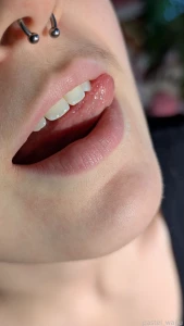 Do you have a thing for mouths tongues and upper lip hair these are part 6