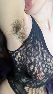Oral pit worship c bubbly spitty tongue reaching for my hairy exposed part 4
