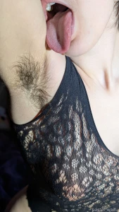 Oral pit worship c bubbly spitty tongue reaching for my hairy exposed part 1