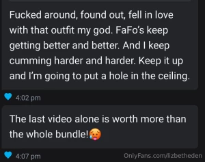 Sent out a fuck around and find out to your dms just a bit ago selfie part 2