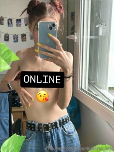 Just a chill babe with dms open don t miss on super hot and tempting