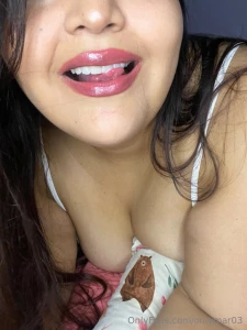 Glossed and waiting my lips aren t just soft they re a warning wrapped