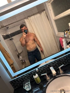 Adjusted mirror down for better shots