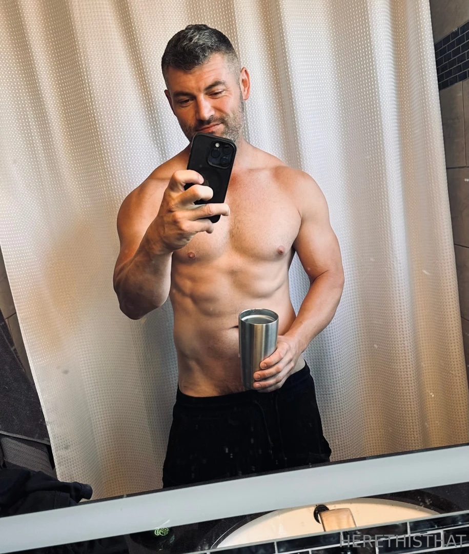 Sunday coffee and shower 