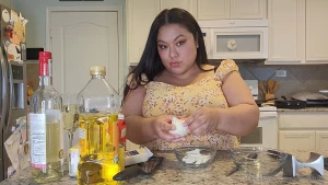 Vid 168 bbw feedee tradwife goes wild - dancing and stuffing length - part 2