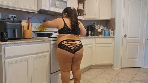 Vid 168 bbw feedee tradwife goes wild - dancing and stuffing length - part 11