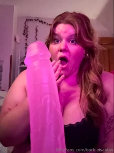 So horny that i had to deepthroat my dildo and it got sooo sloppy wet