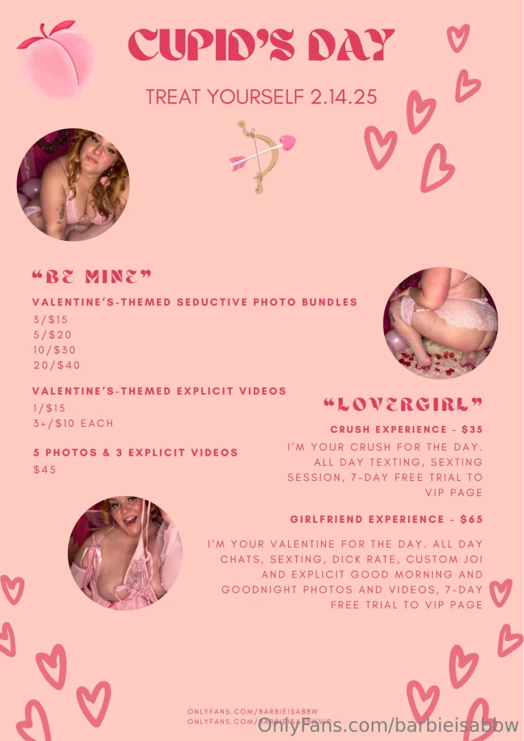 Barbieisabbwvip dreamhouse vips receive 50 off my valentine s day menu 