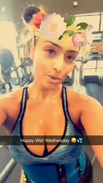 My sweaty gym snap 