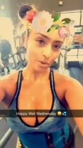 My sweaty gym snap