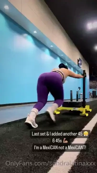 sandralatinaxxx - I workout 6x a week hope you like me nice amp sweaty vixenwife 