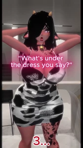 Hard to hard under my dress erp vrchat vtuber futanari hentai futa fyp