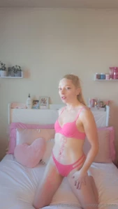 Cute lil shoot i want more lingerie and pink part 8