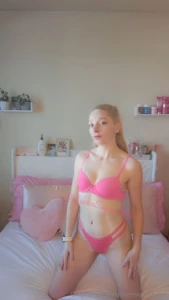 Cute lil shoot i want more lingerie and pink part 9