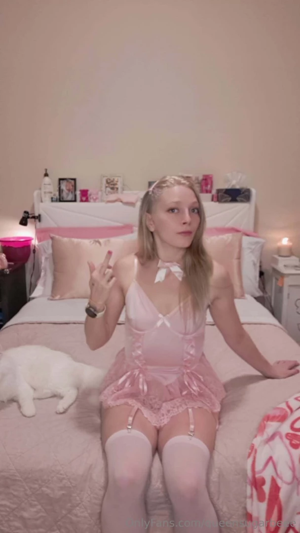 I got a little pink today i know you love it enjoy the lil shoot part 4 