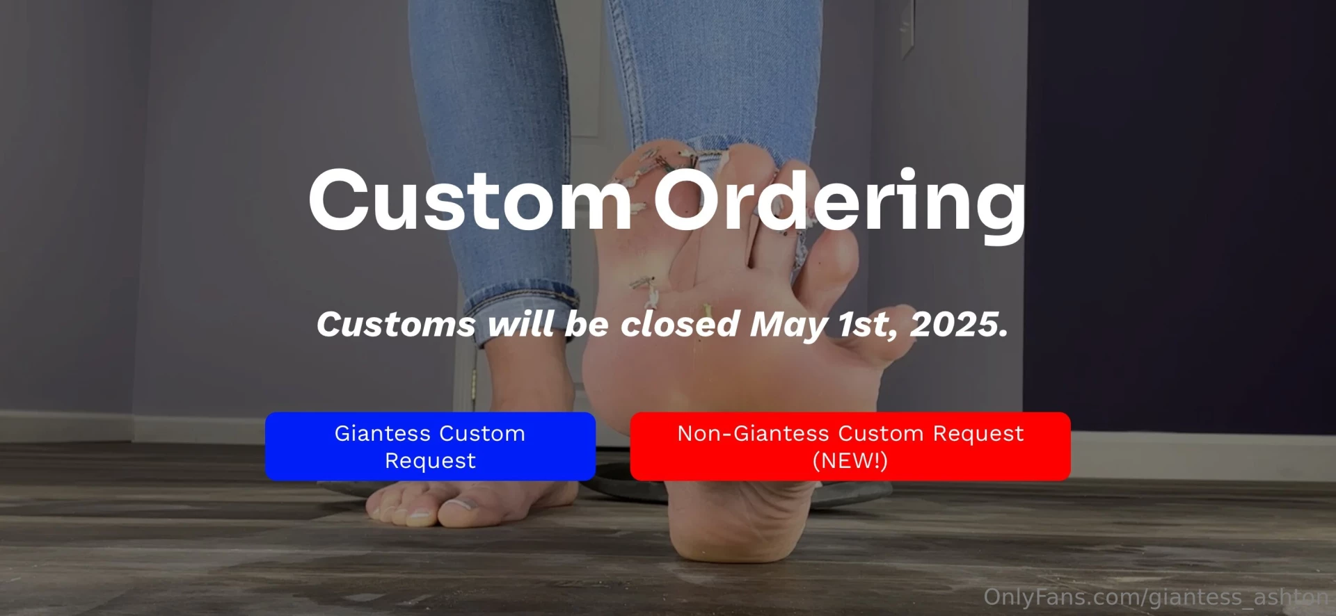 Just a heads up i know it s months away but i don t want anyone to be 