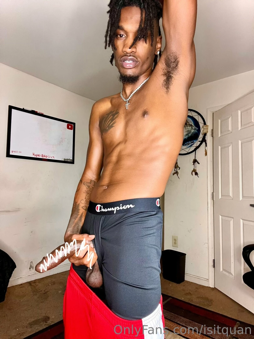 I was watching porn beating this black dick and bussed a big ass milky 