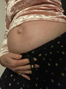 Had to change into my pyjamas as soon as i could cos my belly can t be