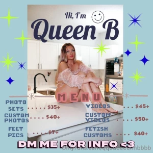 My new pricing menu