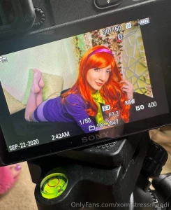 Sneak peek at the cosplay dropping this week making content right now