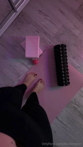 I love starting my morning with pilates