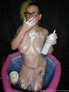 Little whipped cream syrup and sprinkles action to the sundae still part 2