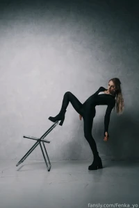 Fyp trans stockings bondage bdsm natural blonde bigcock makeup sexy part 6