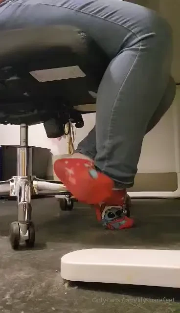 From work yesterday 2 little sock removal teases at the end enjoy part 10 
