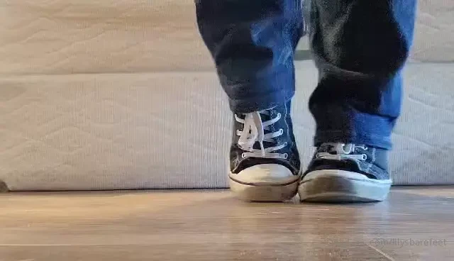 I was at work today and my sock kept falling off so i thought i d part 1 