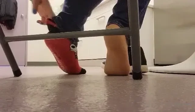 22 videos of shoe and sock removal at work collection i like to make part 6 