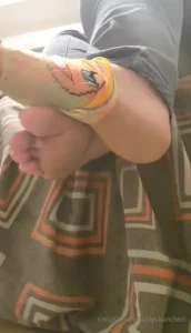 lilysbarefeet - Little sock tease for u guys if u keep scrooling 