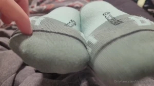 Just another pov video of my ticklish feet getting tickled softly hope