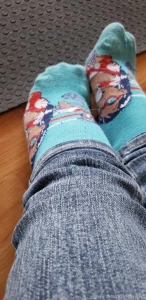 Keep swiping to take my socks off part 3