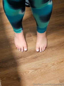 White pedicure part 11