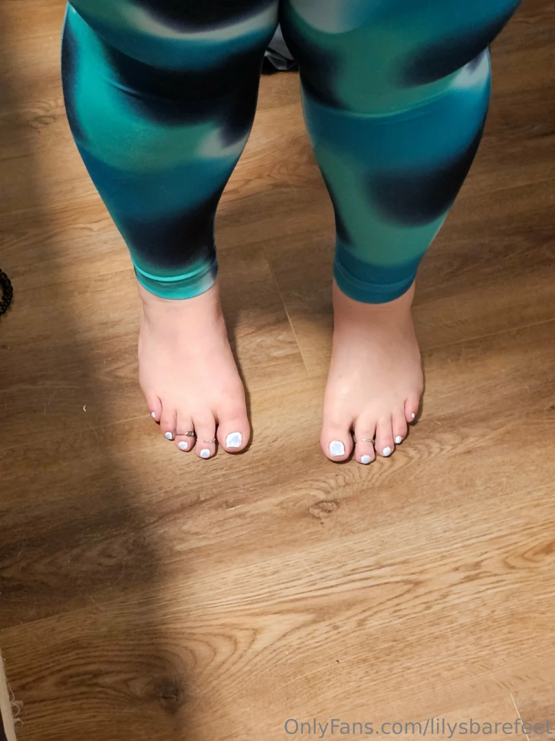 White pedicure part 5 