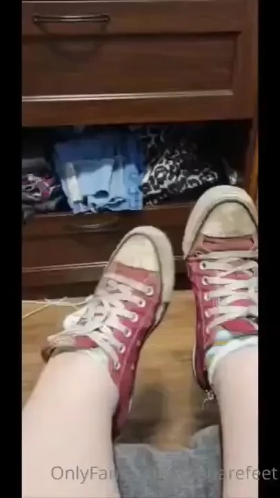 Striped sock removal joi i made about a month ago 