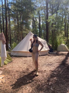 Oh to be wearing next to nothing and standing in the dappled light of