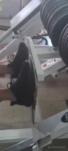 Pressing with 200 kilos