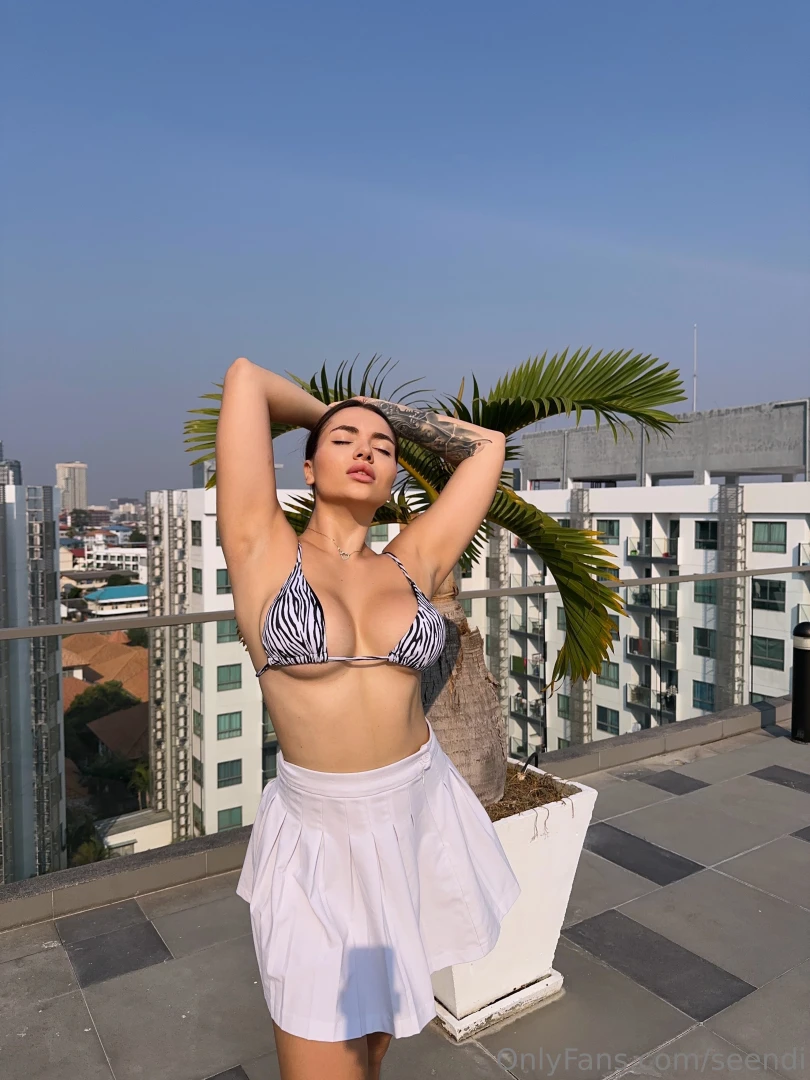 Rooftop mood unlocked giving cute or giving bold you decide 