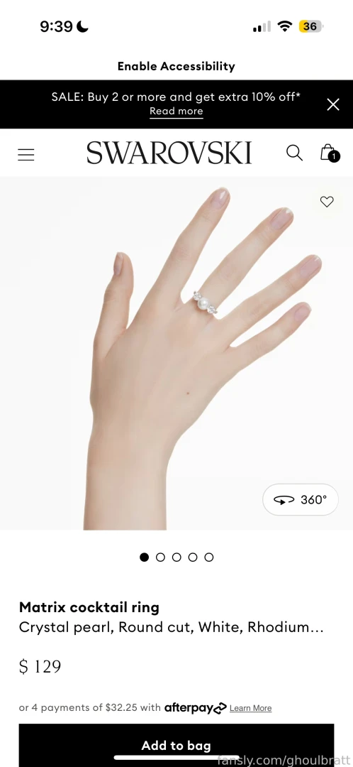 If someone buys this ring for me as a christmas present i ll literally 