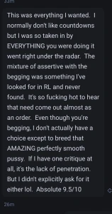 These are my latest reviews - i am doing a custom special now - only part 1