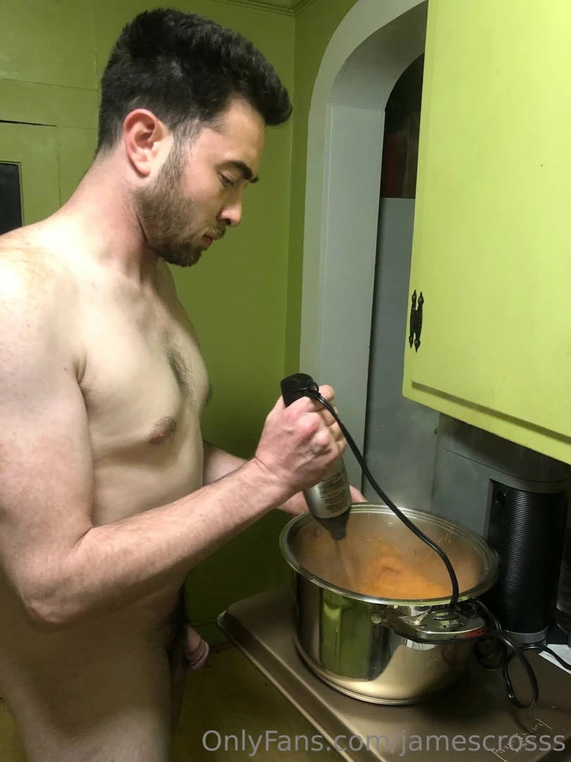 It s getting cold making some soup from scratch 