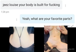 Another satisfied fan what are your favorite features on my body part 1