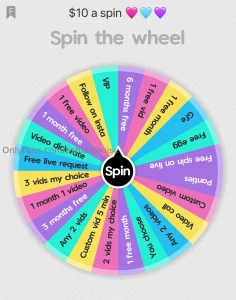 New spin the wheel tip this post to spin