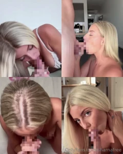 Full face 4k intimate blowjob see my full naked body as i give head