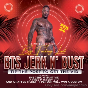 Limited edition jack off and bust tip the post to get it instantly