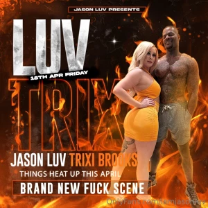 Landing friday this hot ass girl trixi gets the full jason luv pussy