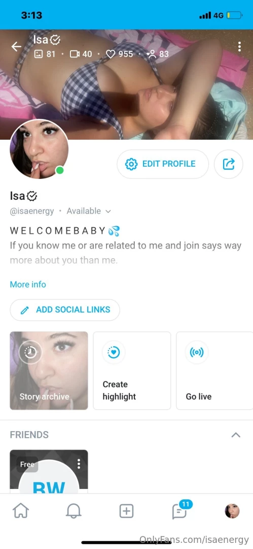 Like all my posts and comment on my very first upload and i ll send 