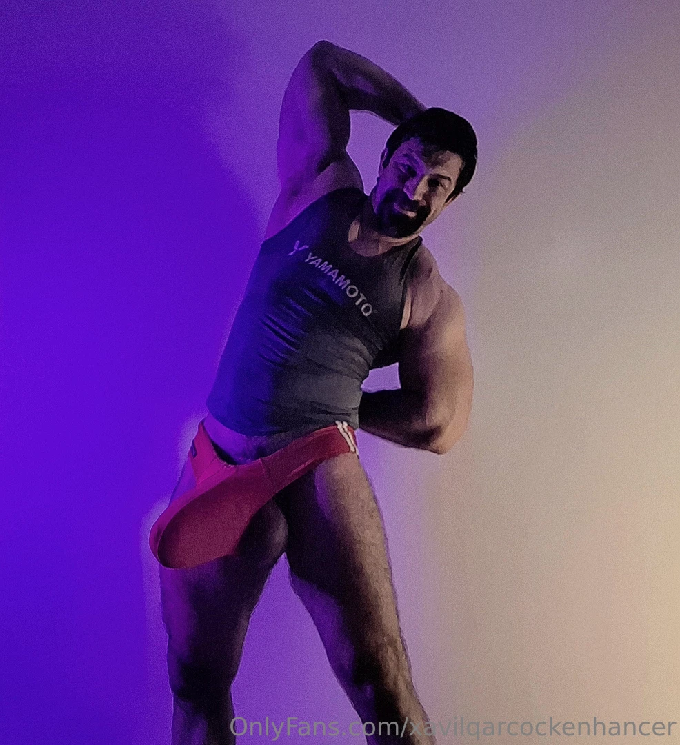 Practicing some stretching routine in all the colours of the rainbow part 13 